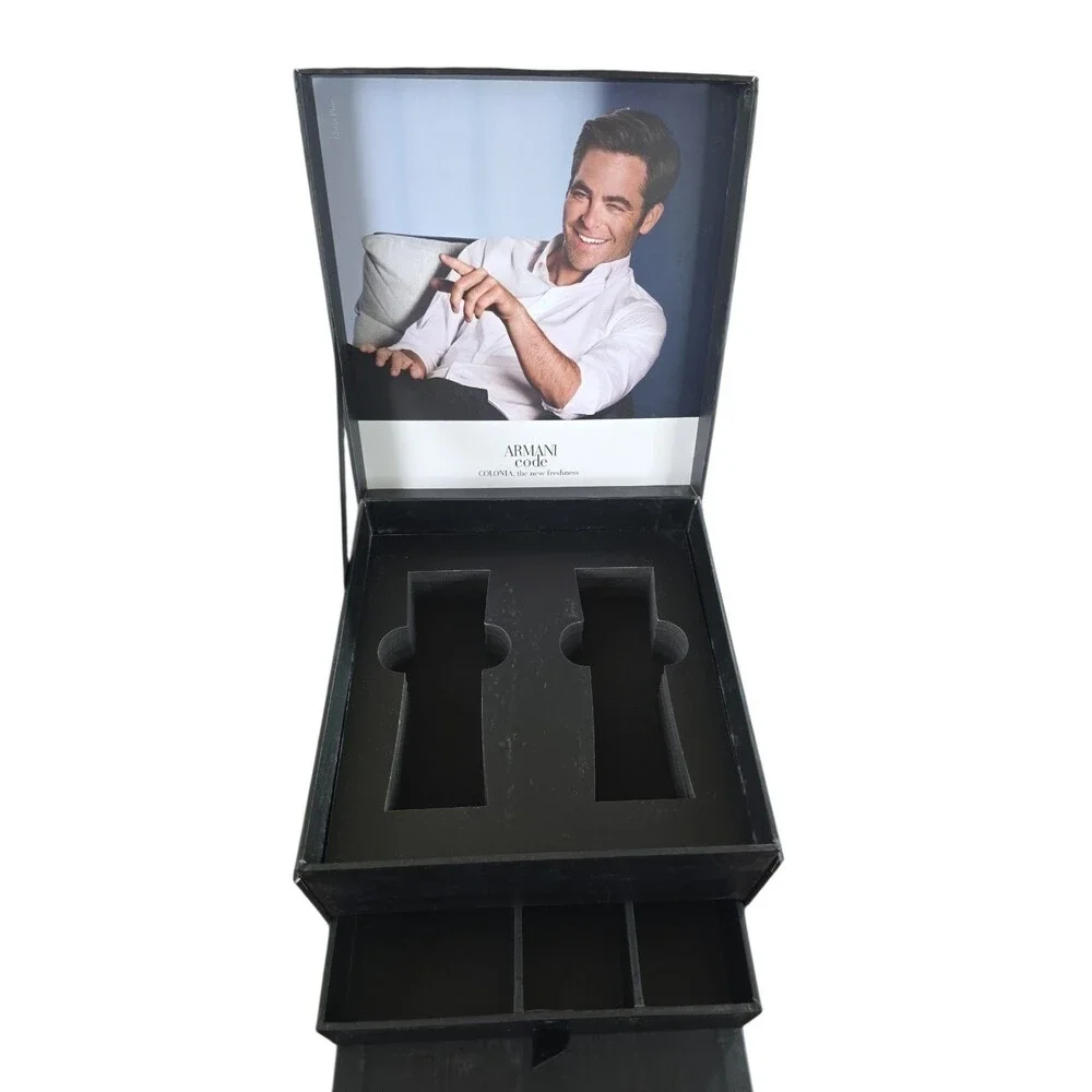 Giorgio Armani Code Colonia Black Empty Presentation Box w/ drawers 9